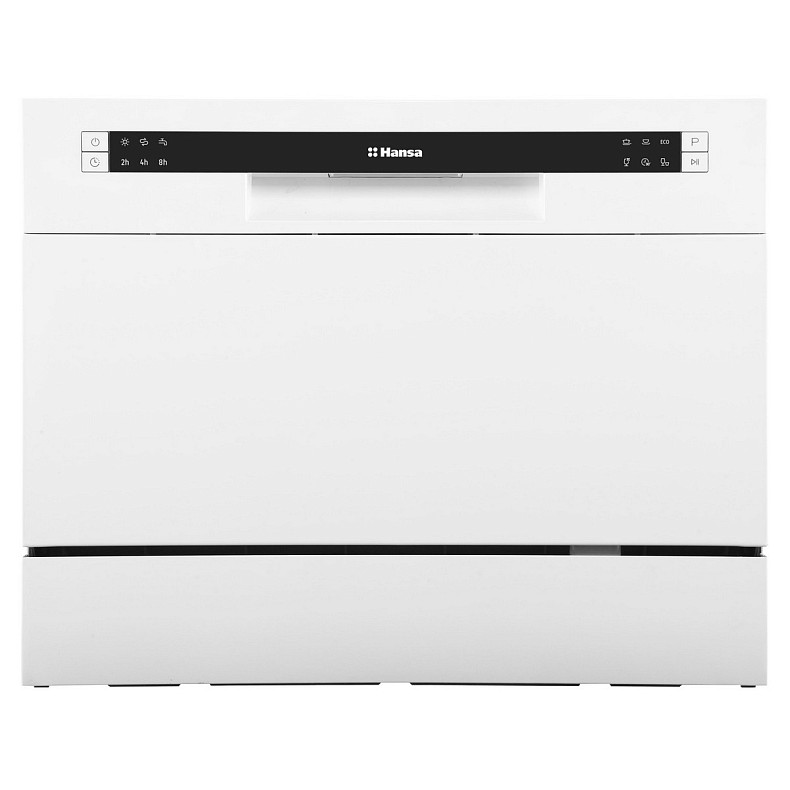 Посудомийна машина Hansa настільна, 6компл., A+, 55см, дисплей, білий