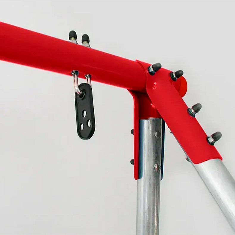 Качели на металлических опорах Garlando Candy Plus одинарные (ALT-13)