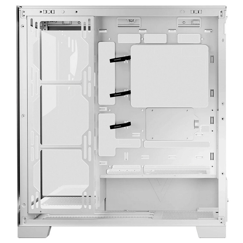 Корпус Modecom VOLCANO SPACE APEX w/o fans MIDI USB 3.0x2+TYPE-C WHITE без БП ATX