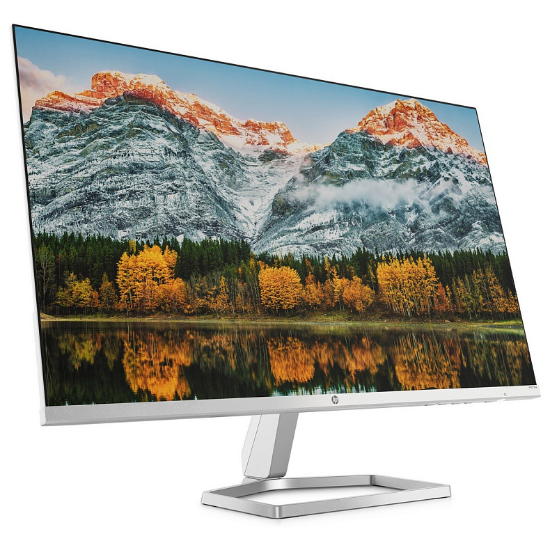 TFT 27" HP M27fw IPS, D-Sub, HDMI х 2, серый с серебряным