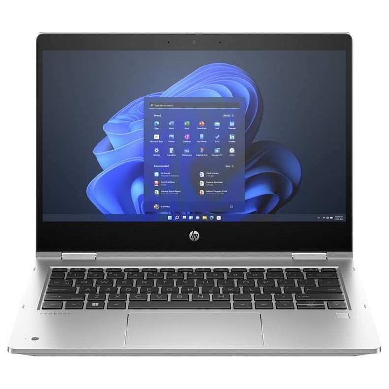 Ноутбук HP Probook x360 435-G10 13.3" FHD IPS Touch, AMD R5-7530U, 16GB, F512GB, UMA, DOS, сріблясти