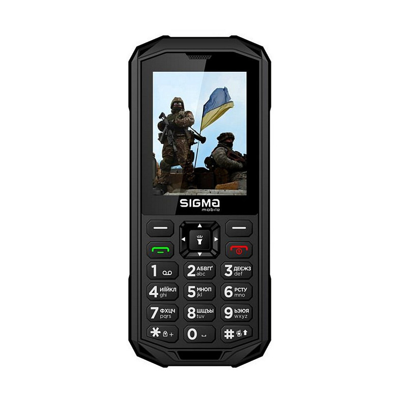 Мобільний телефон Sigma mobile X-treme PA68 Dual Sim Black (4827798466513)