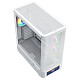 Корпус Modecom VOLCANO AQ500 ARGB MIDI FRONT LCD 6,2”, 4x120mm fans WHITE без БЖ ATX