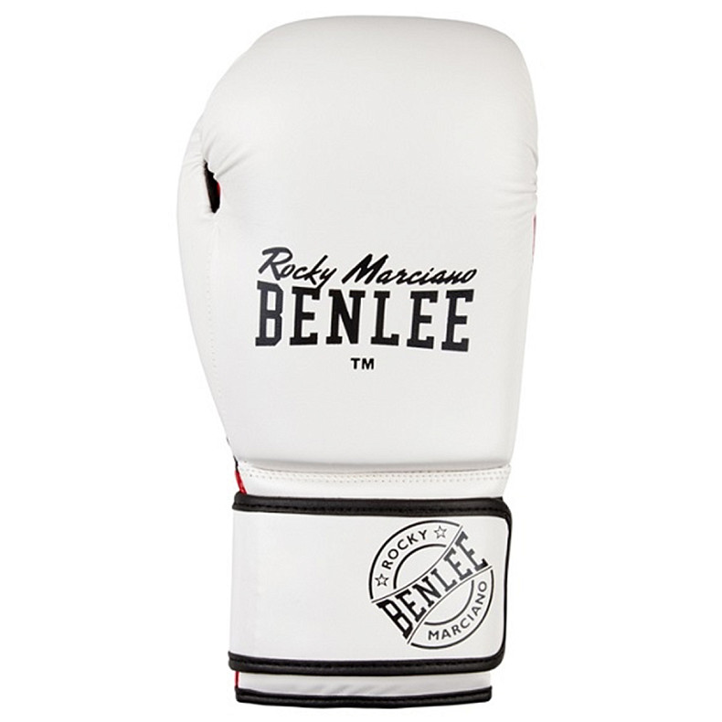 Рукавички боксерські Benlee CARLOS 12oz /PU/біло-чорно-червоні