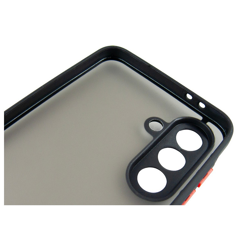 Чохол-накладка Dengos Matt для Samsung Galaxy A56 5G SM-A566 Black (DG-TPU-MATT-161)