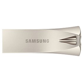 Накопитель Samsung 256GB USB 3.1 Type-A Bar Plus Серебряный (MUF-256BE3/APC)