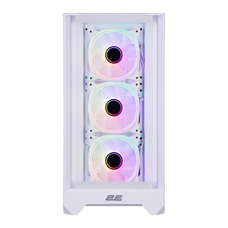 Корпус 2E GAMING Dominator Pro G2302W, без БЖ, 2xUSB3.0, 1xUSB Type-C, 4x120мм ARGB, VGA 380мм