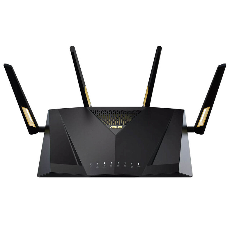 Wi-Fi Роутер ASUS RT-AX88U PRO AX6000 4xGE LAN 2.5xGE WAN 1x2.5GE WAN/LAN 1xUSB3.2 1xUSB2.0 MU-MIMO