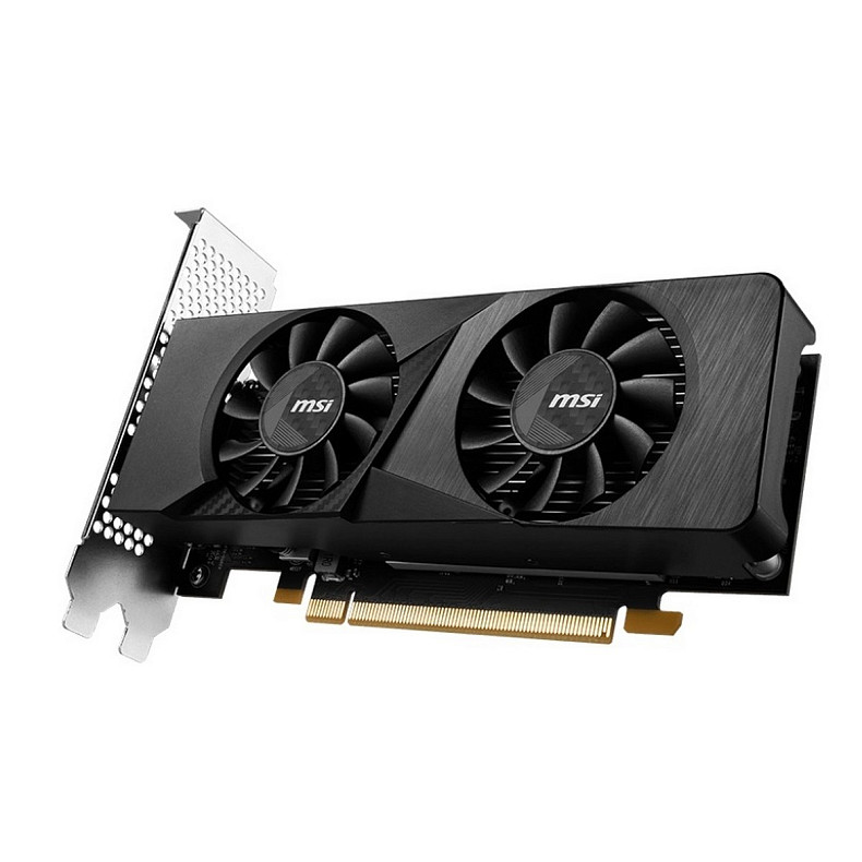 Відеокарта GF RTX 3050 6GB GDDR6 Low Profile OC MSI (GeForce RTX 3050 LP 6G OC)