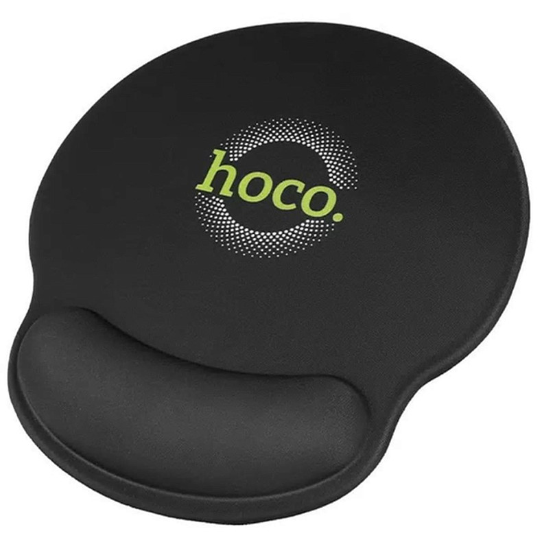 Коврик для мыши HOCO GM30 Polar Fox with Wrist Support Black