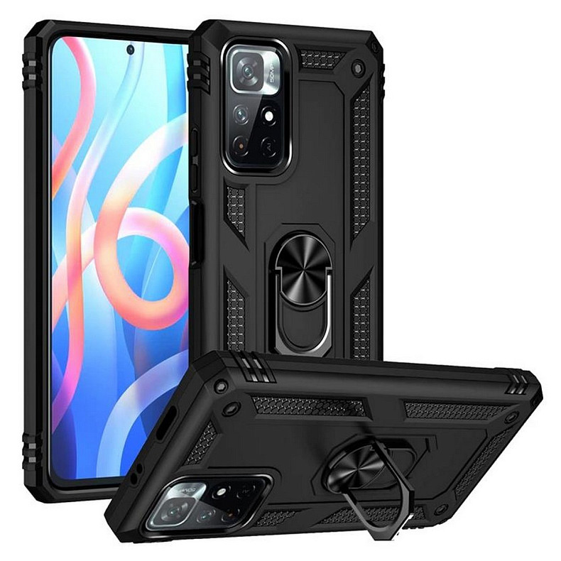 Чохол-накладка BeCover Military для Xiaomi Poco M4 Pro 5G Black (707120)