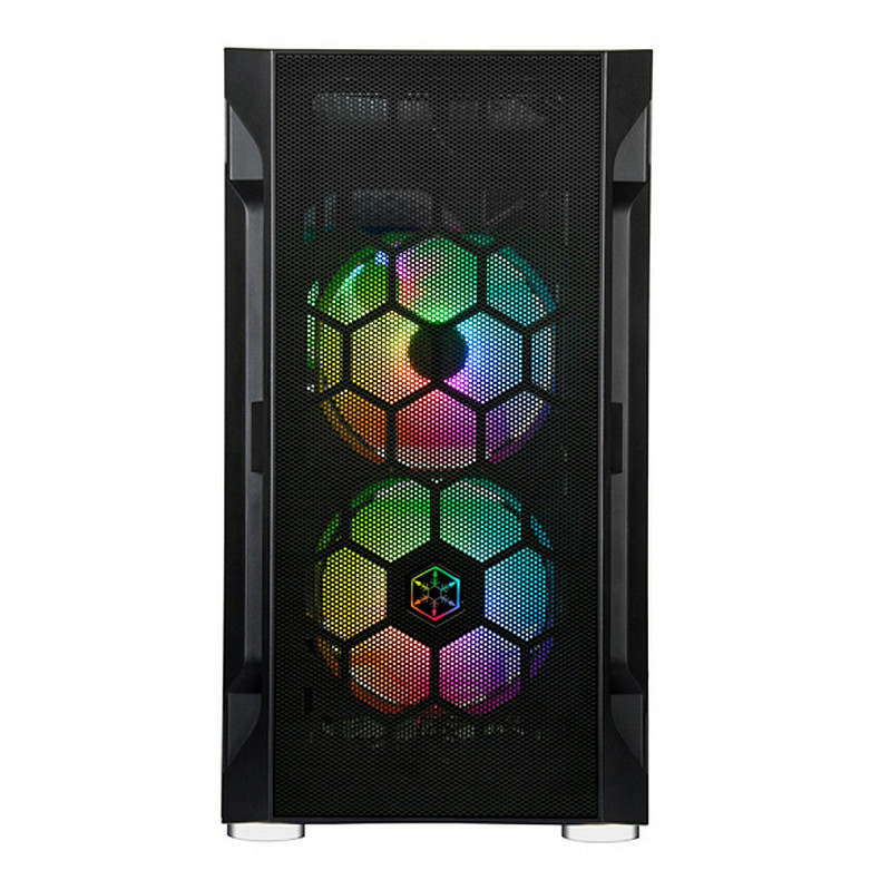 Корпус SilverStone FARA FAH1MB-PRO, без БП, 1xUSB3.0, 2xUSB2.0, 3x120mm ARGB fan, TG Side Panel