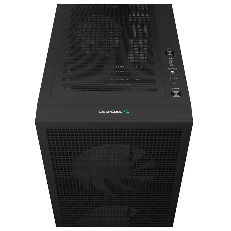 Корпус DeepCool CH360 Black (R-CH360-BKAPE3-G-1) без БП