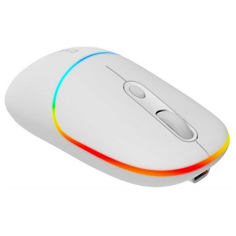 Мышка Canyon MW-22 Dual Band RGB Wireless Snow White (CNS-CMSW22SW)