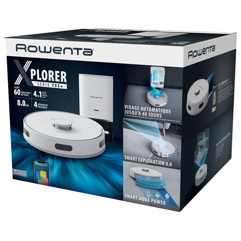 Робот-пилосос Rowenta RR8587WH X-PLORER Serie 75 S+