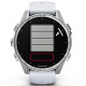 Спортивные часы GARMIN Fenix 8 43mm AMOLED Silver with Whitestone Silicone Band