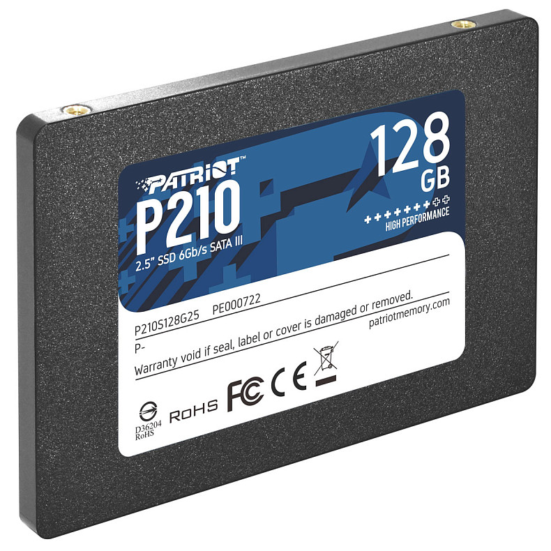 SSD диск Patriot P210 128GB (P210S128G25)