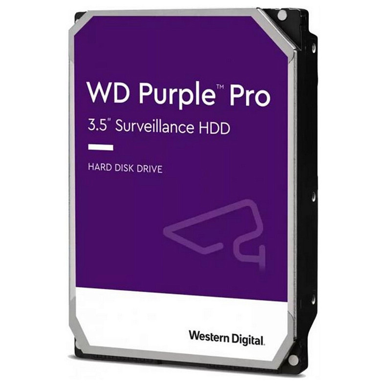 HDD диск WD Purple Pro SATA 12.0TB, 7200rpm, 512MB (WD122PURP)