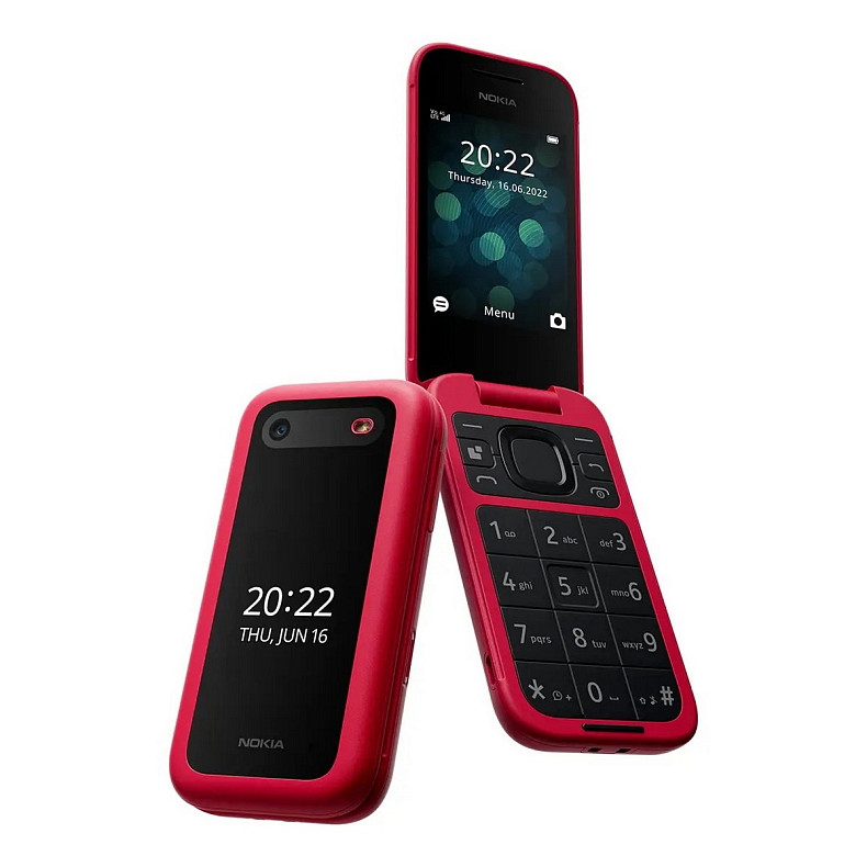 Мобільний телефон Nokia 2660 Flip Dual Sim Red