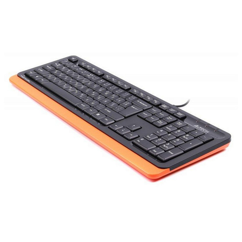 Клавіатура A4Tech Fstyler FKS10 Orange USB