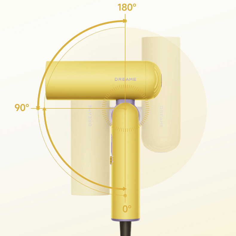 Фен Dreame Pocket Cake Yellow-Lemon Parfait (AHD51C-YL)