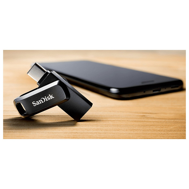 Накопитель SanDisk 32GB USB-Type C Ultra Dual Drive Go