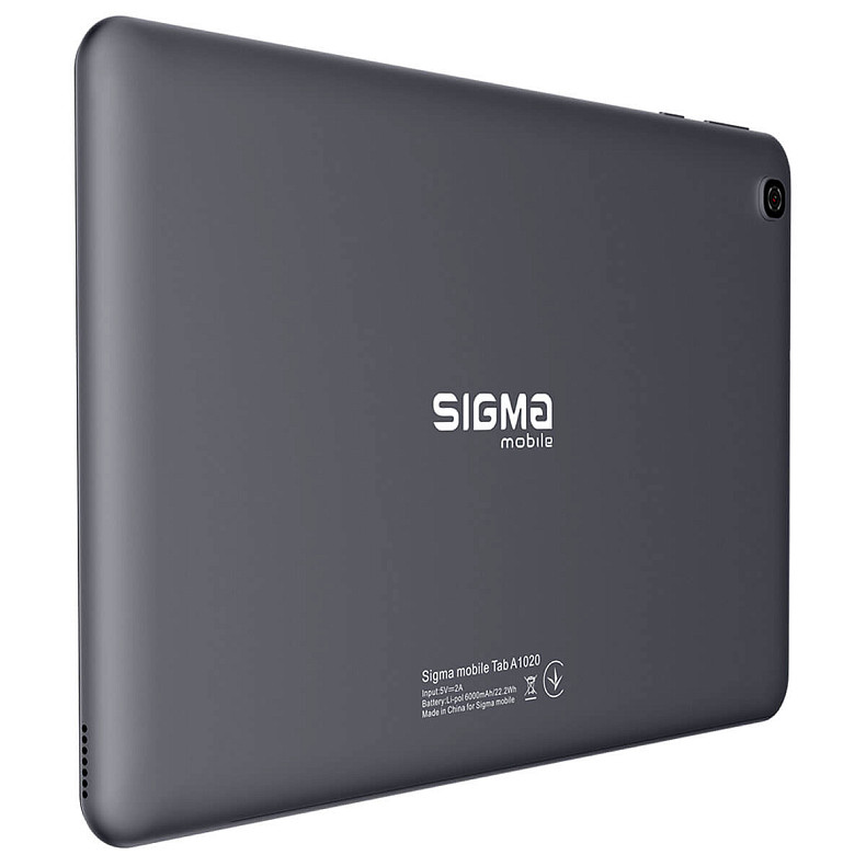 Планшет Sigma mobile Tab A1020 4G Dual Sim Grey