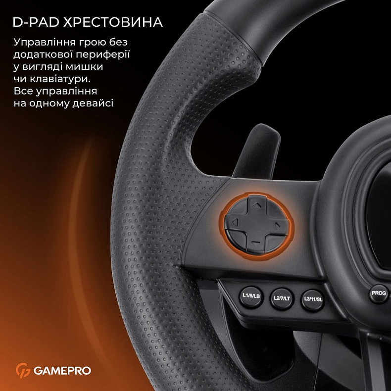 Комплект GamePro RW038PM для PC/XBOX360/XBOXONE/SWITCH/PS3/PS4