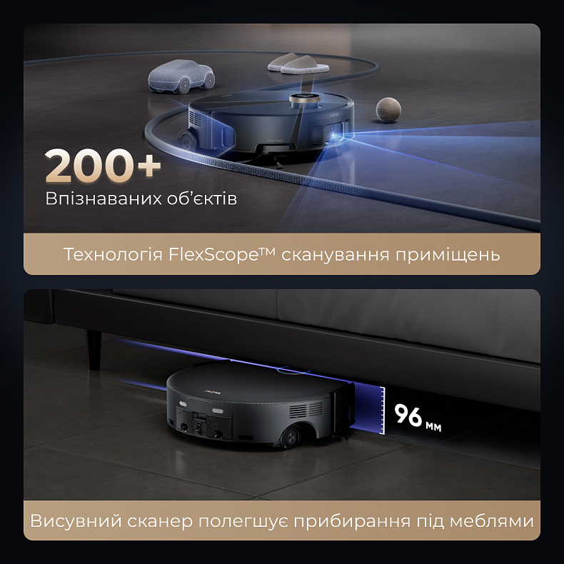 Робот пылесос MOVA Z60 Ultra Roller Complete Black-EUA