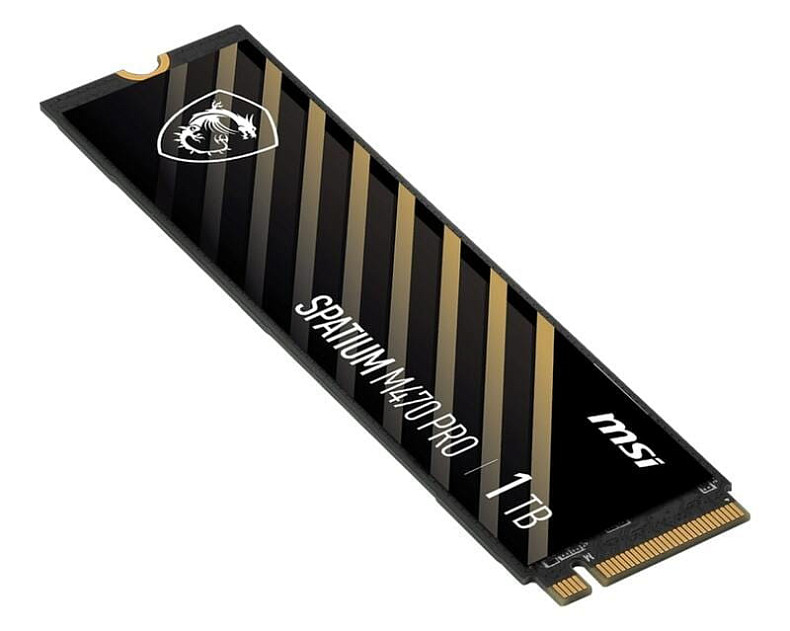 SSD диск MSI Spatium M470 Pro 1TB M.2 2280 PCIe 4.0 x4 NVMe 3D NAND TLC (S78-440L0J0-P83)