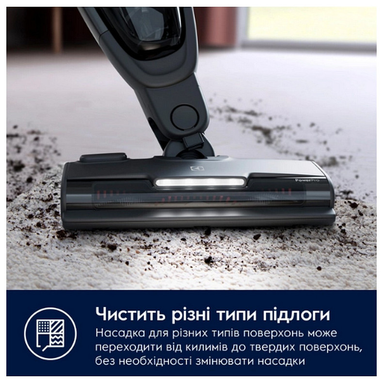 Пылесос аккумуляторный ELECTROLUX ES62CB25UG