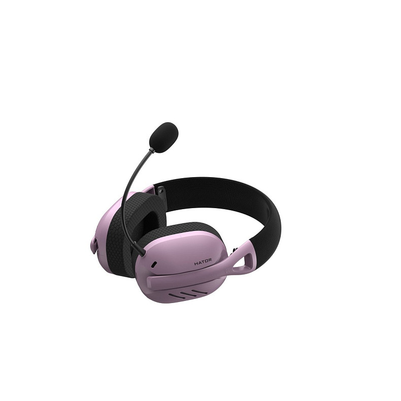 Навушники Hator Hyperpunk 2 Wireless Tri-mode Black/Lilac (HTA-859)