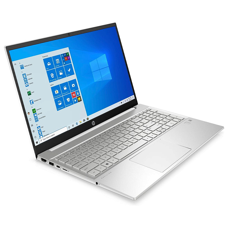 Ноутбук HP Pavilion 15-eh1052ru 15.6" FHD IPS AG, AMD R5 5500U, 12GB, F512GB, белый (422K8EA)