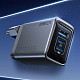 Зарядний пристрій ANKER GaNPrime Charger - 100W, 2xUSB-C PD & 1xUSB-A Silver (A2688341)