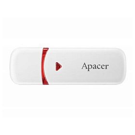 Флешка Apacer 16 GB AH333 USB 2.0 White (AP16GAH333W-1)