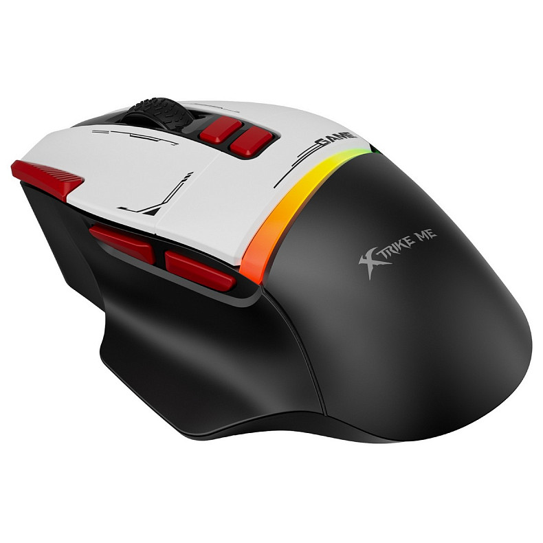 Мышка XTRIKE ME GM-325, игровая, 7200dpi., 6кн., RGB, черная