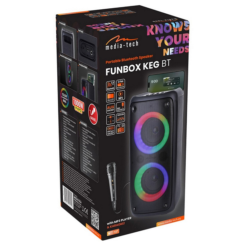 Портативна колонка Media-Tech FunBox BT MT3181 (5906453131818)
