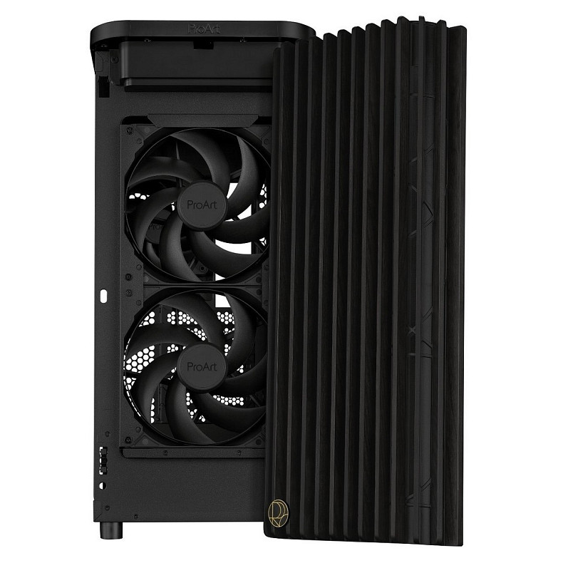 Корпус Asus ProArt PA401 Wood Edition - Metal без БП (90DC00M0-B39010)