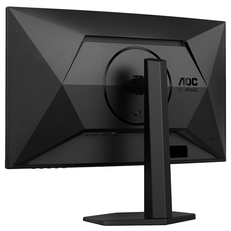 Монітор 27" AOC CQ27G4X, вигнутий, VA, QHD, 180Hz, 0,5мс, 2хHDMI, DP, HAS, чорно-сірий