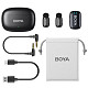 Беспроводной петличный микрофон BOYA mini-18 TRS for camera Black