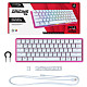 Клавиатура HyperX Alloy Origin 60 Red USB RGB ENG/RU, Pink