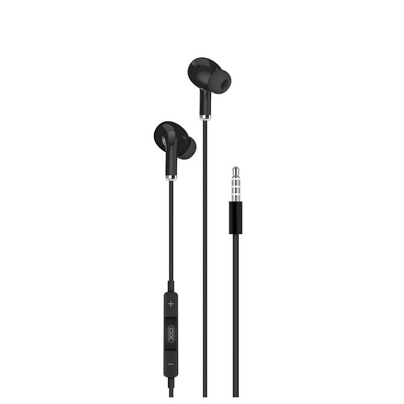 Гарнитура XO EP22 Music Earphone Black (6920680869350)