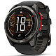 Спортивний годинник GARMIN Fenix ??8 Pro 51 mm MicroLED Sapphire Carbon Gray DLC Titanium with Black/Pebble Gray Silicone Band (010-03380-00)