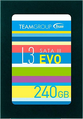 SSD накопитель 240GB Team L3 EVO 2.5&quot; SATAIII TLC (T253LE240GTC101)