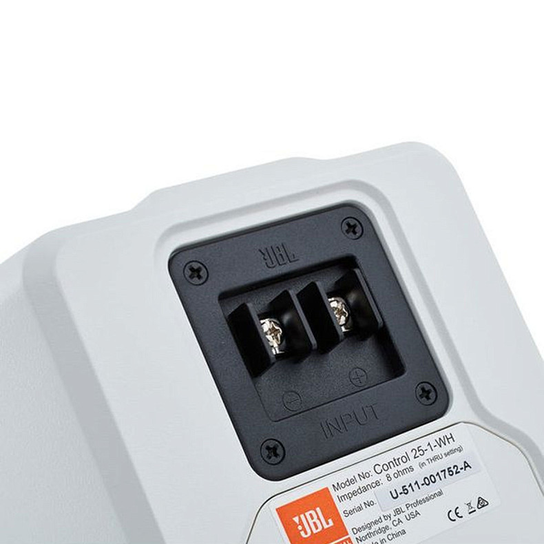 Настенная акустическая система JBL Control 25-1-WH