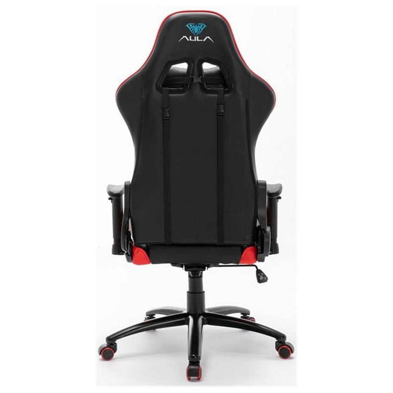 Крісло для геймерів Aula F1029 Gaming Chair Black/Red (6948391286181)