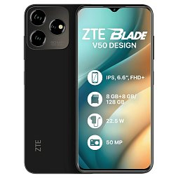 Смартфон ZTE Blade V50 Design 8/128GB Dual Sim Black