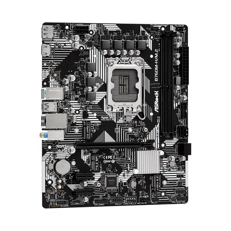 Материнська плата ASRock B760M-H/M.2 Socket 1700