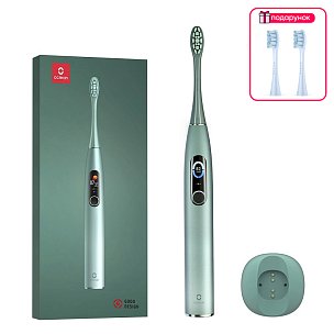 Електрична зубна щітка Oclean X Pro Mist Green OLED 