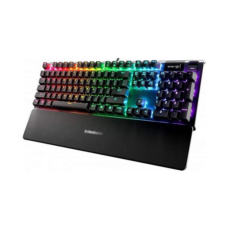 Клавіатура SteelSeries Apex 5 Black USB (64532)